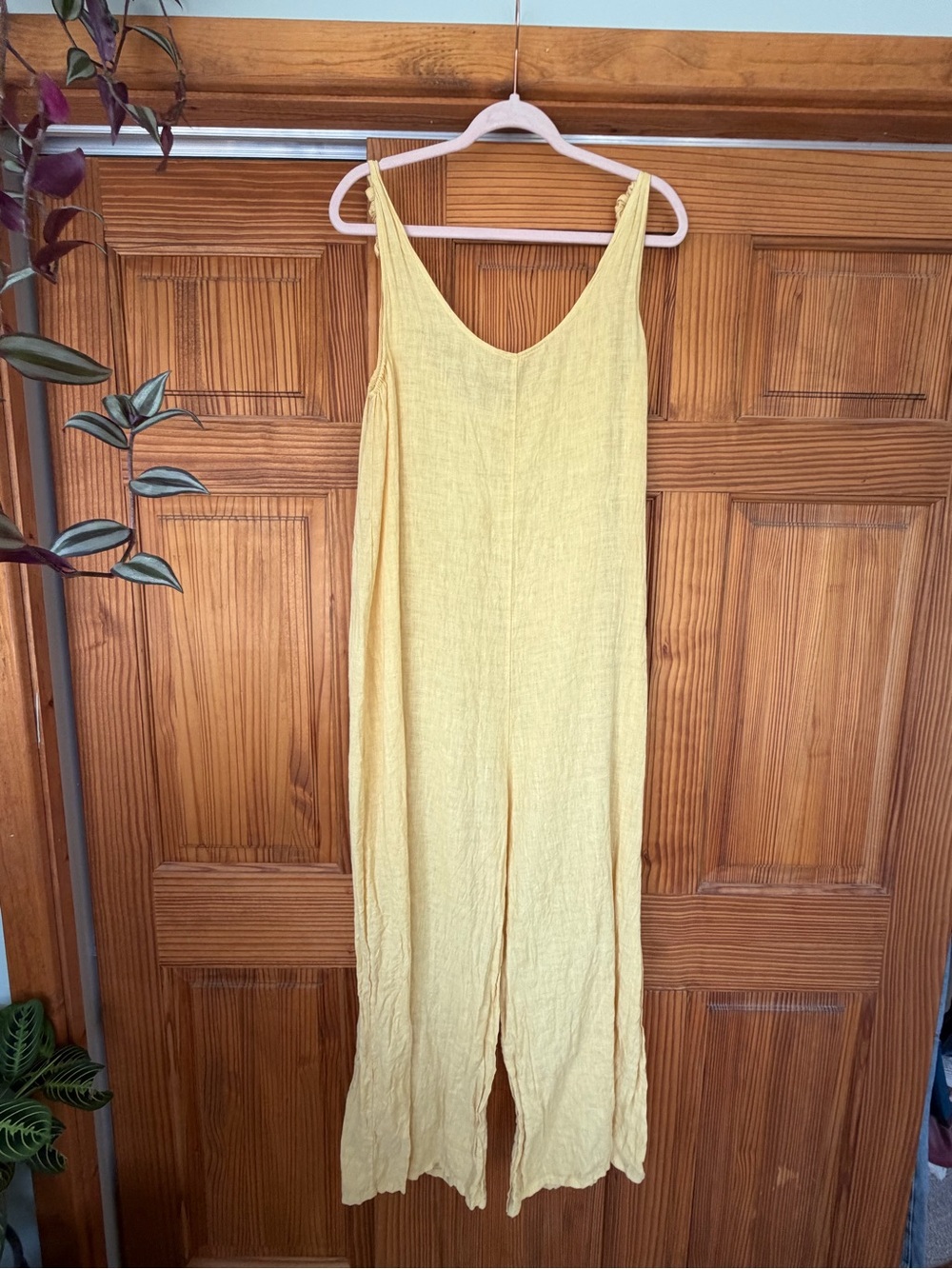 The linen jumpsuit by Beachwood the Label